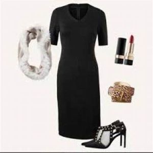 Cabi  Claire #3101 black dress in excellent condition.